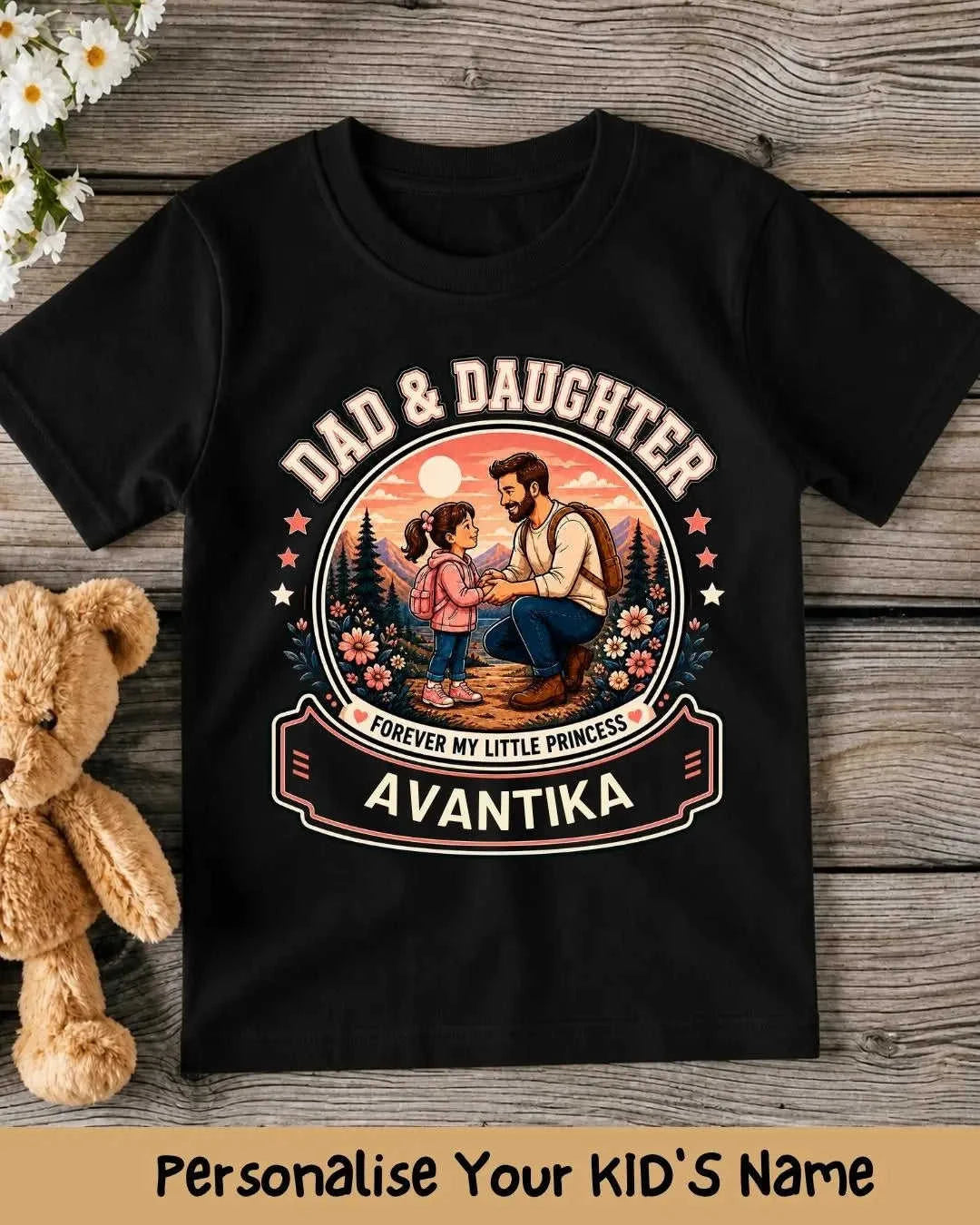Family Bond Custom Kid's Cotton Tee Swiftsoul 