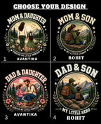 Family Bond Custom Kid's Cotton Tshirt Swiftsoul