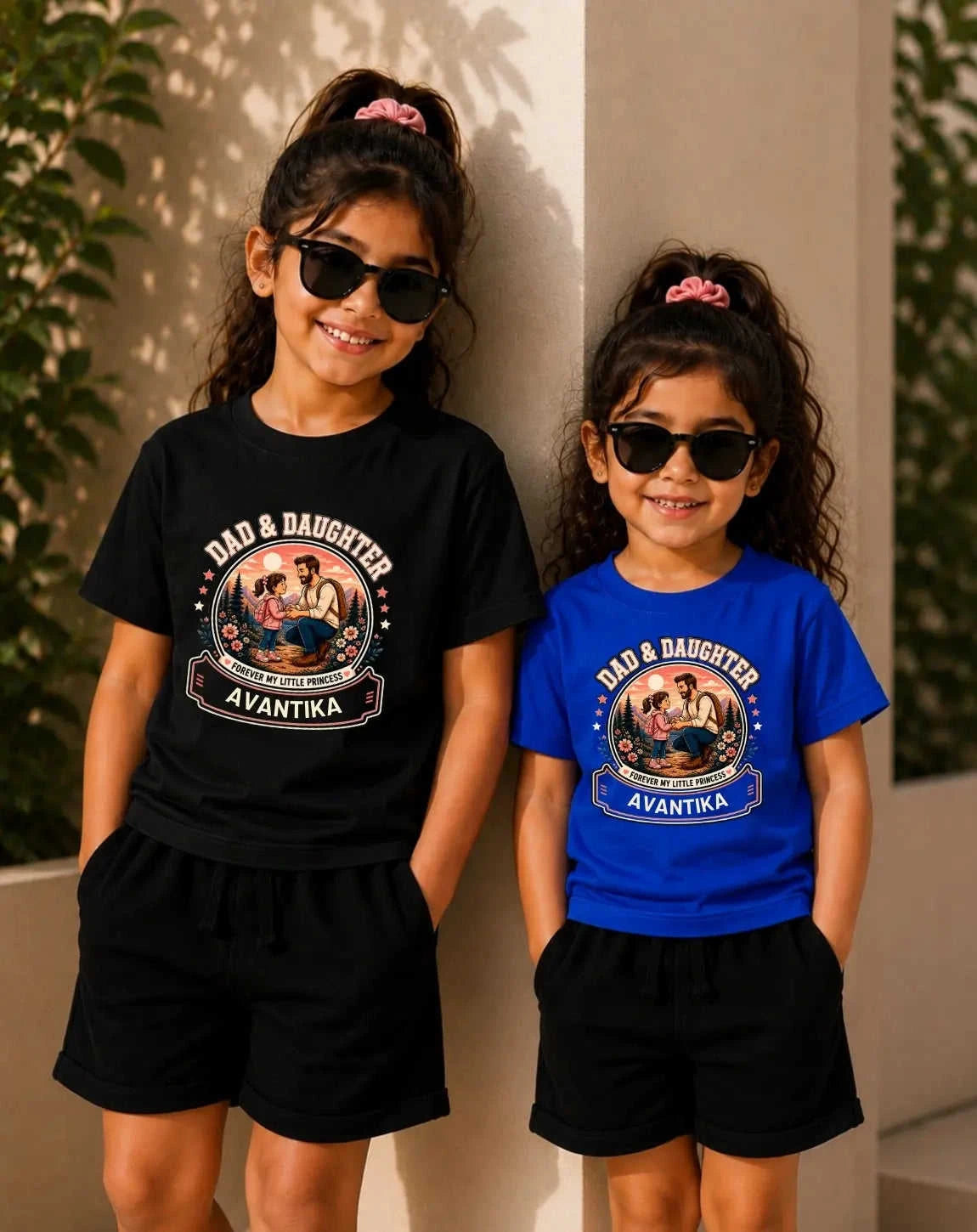 Family Bond Kid Custom Co-ord Set Swiftsoul