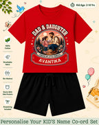 Family Bond Kid Custom Co-ord Set Swiftsoul