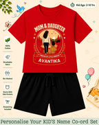 Family Bond Kid Custom Co-ord Set Swiftsoul