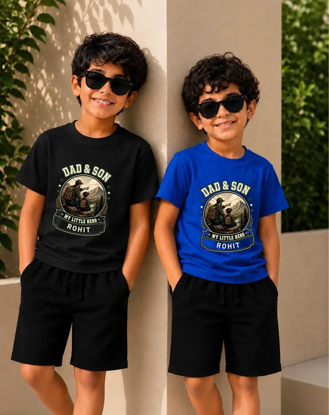 Family Bond Kid Custom Co-ord Set Swiftsoul