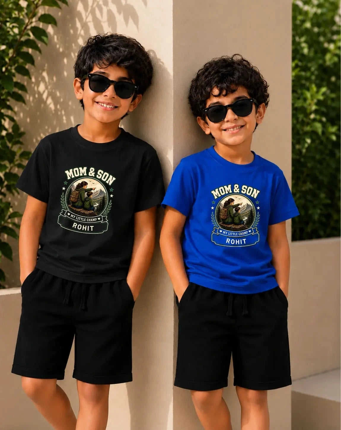 Family Bond Kid Custom Co-ord Set Swiftsoul
