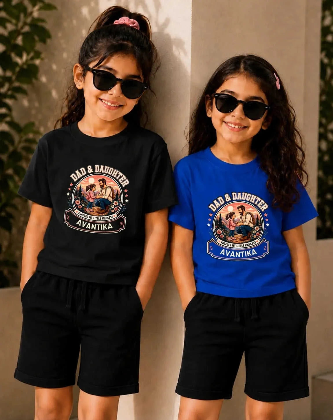 Family Bond Kid Custom Co-ord Set Swiftsoul