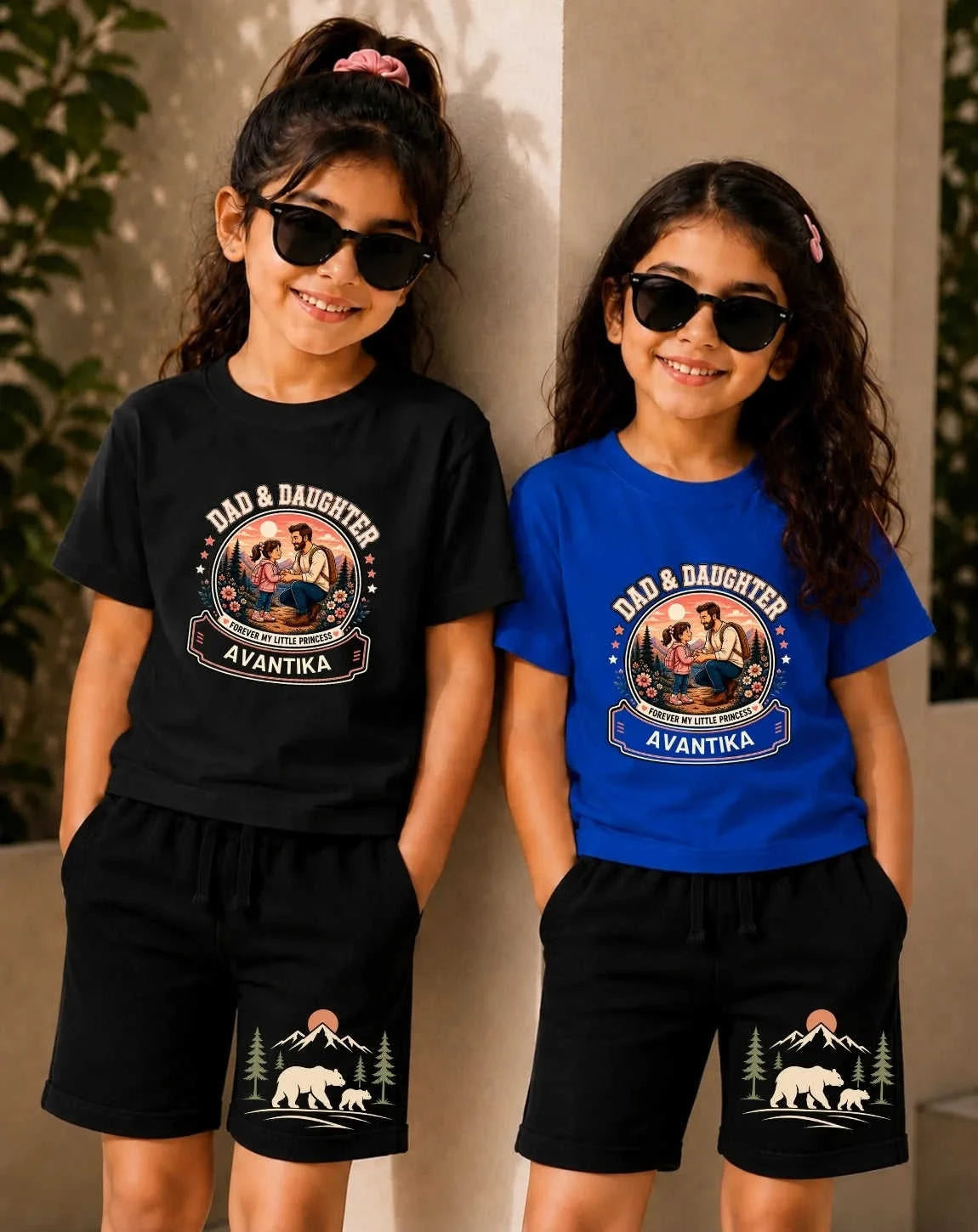 Family Bond Kid's Custom Co-ord Set Swiftsoul