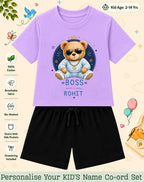Family Boss Custom Kid Co-ord Set Swiftsoul