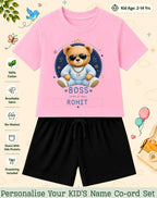 Family Boss Custom Kid Co-ord Set Swiftsoul