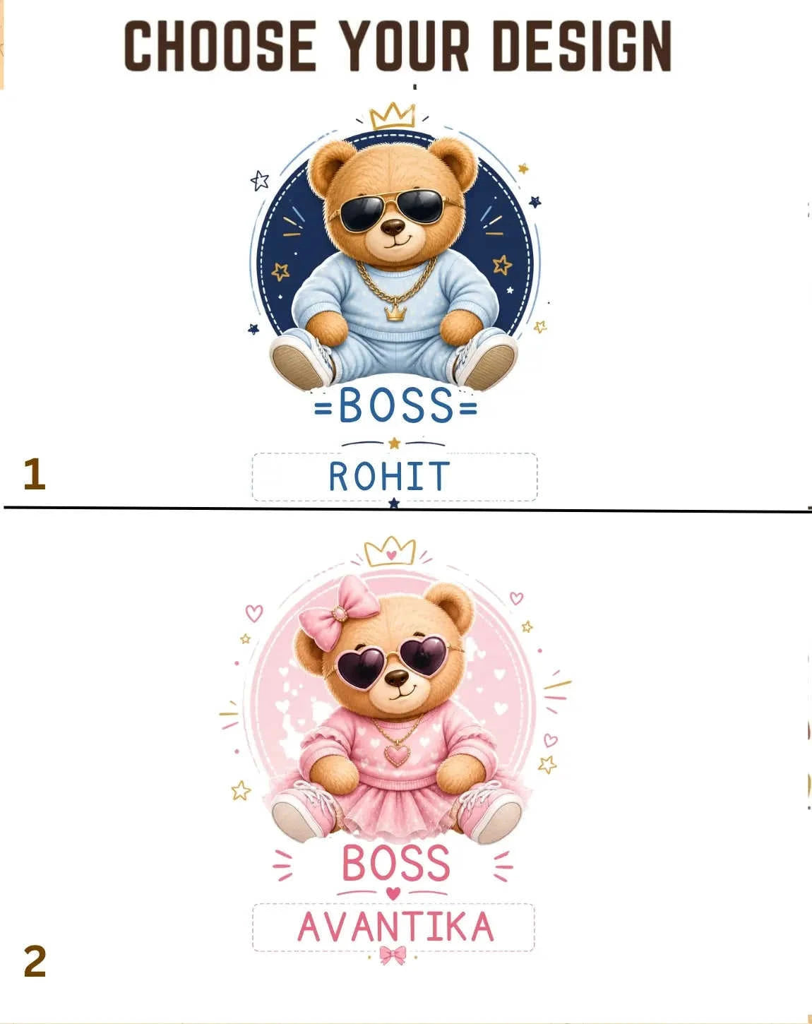 Family Boss Custom Kid Co-ord Set Swiftsoul