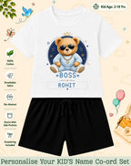 Family Boss Custom Kid Co-ord Set Swiftsoul