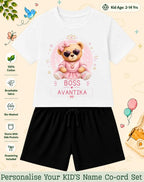 Family Boss Custom Kid Co-ord Set Swiftsoul