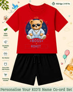 Family Boss Custom Kid Co-ord Set Swiftsoul