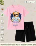 Family Boss Custom Kid Co-ord Set Swiftsoul