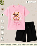 Family Boss Custom Kid Co-ord Set Swiftsoul