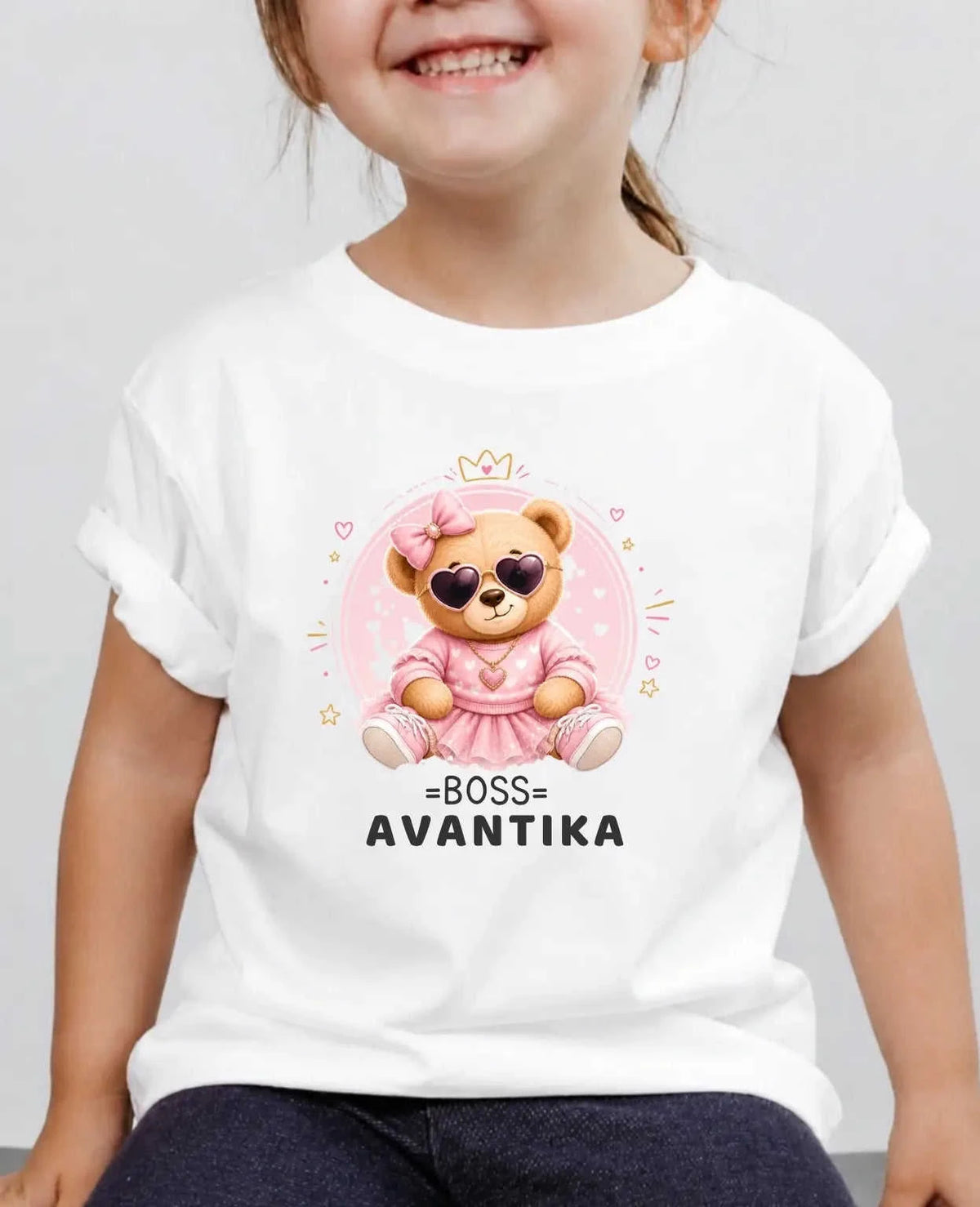 Family Boss Custom Kid Cotton Tshirt Swiftsoul