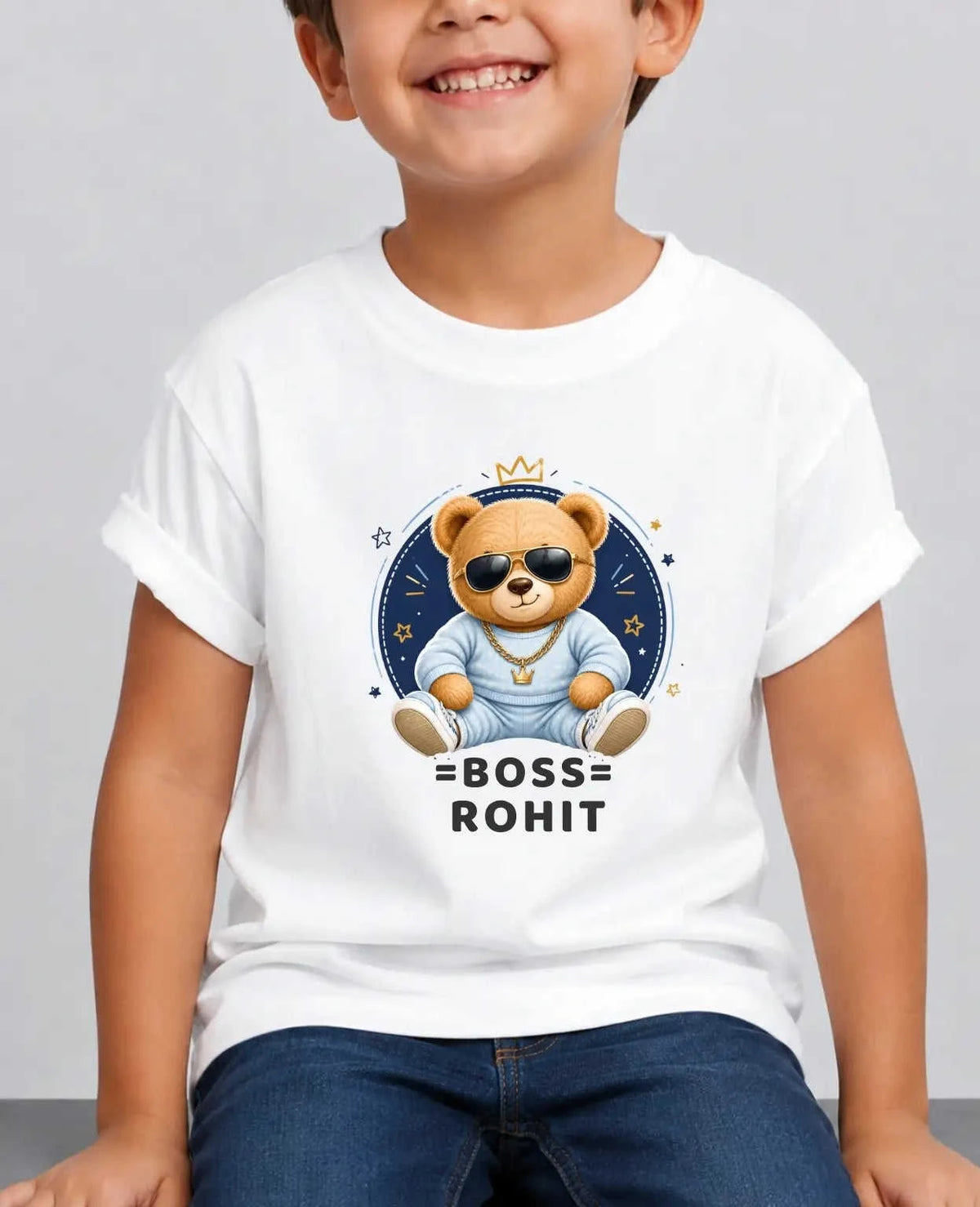 Family Boss Custom Kid Cotton Tshirt Swiftsoul