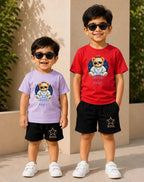 Family Boss Custom Kid's Co-ord Set Swiftsoul