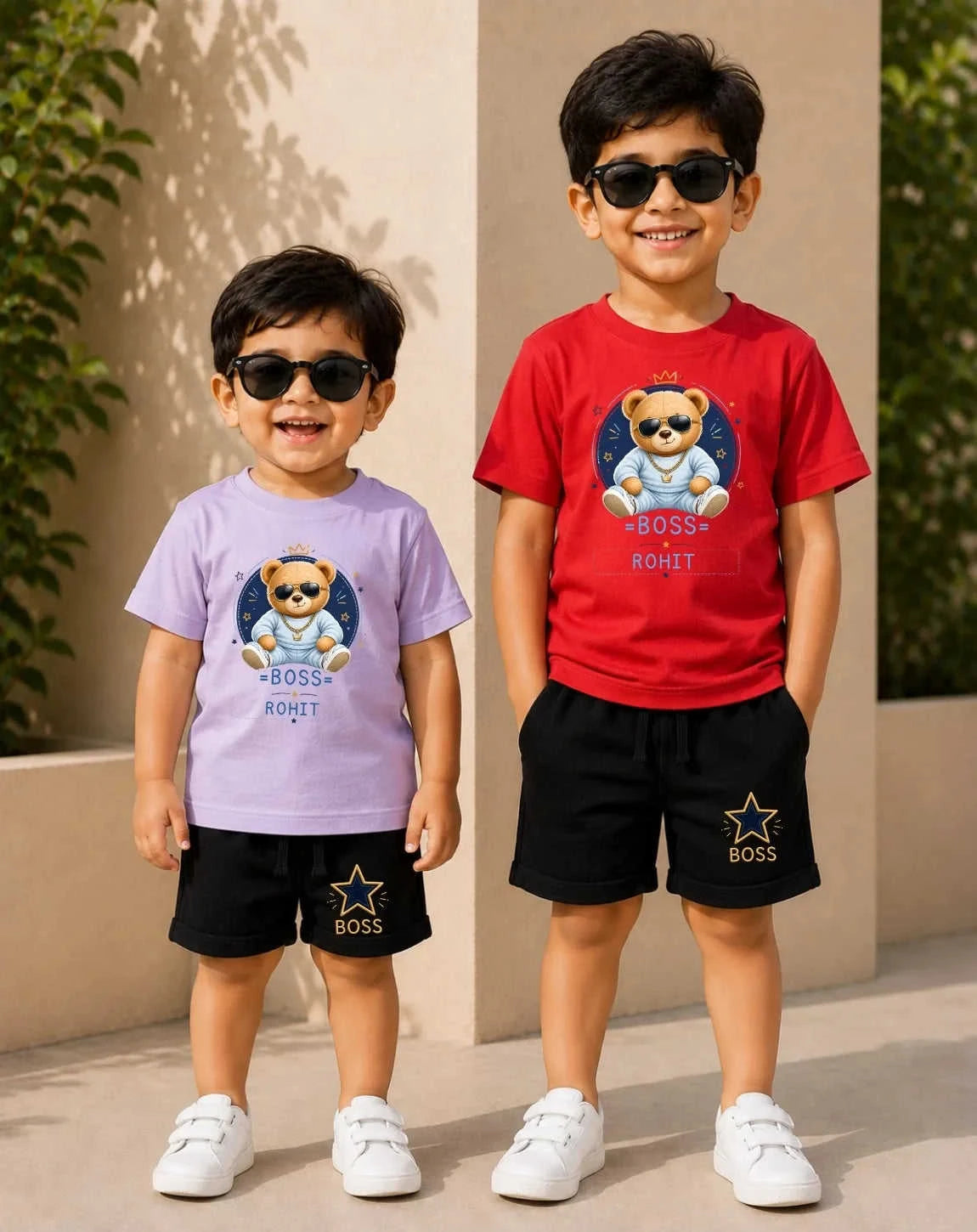 Family Boss Custom Kid's Co-ord Set Swiftsoul