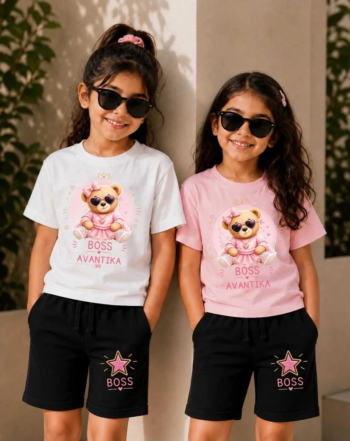 Family Boss Custom Kid's Co-ord Set Swiftsoul