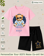 Family Boss Custom Kid's Co-ord Set Swiftsoul