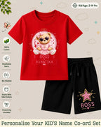 Family Boss Custom Kid's Co-ord Set Swiftsoul