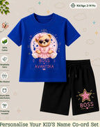 Family Boss Custom Kid's Co-ord Set Swiftsoul