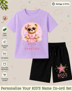 Family Boss Custom Kid's Co-ord Set Swiftsoul