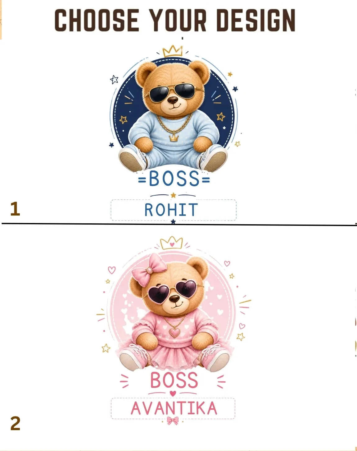 Family Boss Custom Kid's Co-ord Set Swiftsoul
