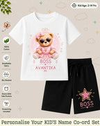 Family Boss Custom Kid's Co-ord Set Swiftsoul