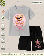 Family Boss Custom Kid's Co-ord Set Swiftsoul