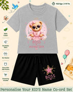 Family Boss Custom Kid's Co-ord Set Swiftsoul