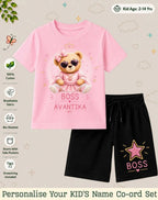 Family Boss Custom Kid's Co-ord Set Swiftsoul