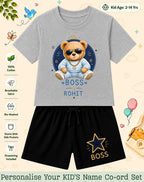 Family Boss Custom Kid's Co-ord Set Swiftsoul