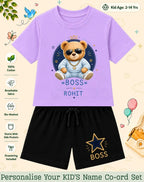 Family Boss Custom Kid's Co-ord Set Swiftsoul