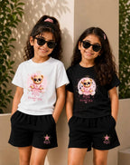 Family Boss Custom Kid's Co-ord Set Swiftsoul