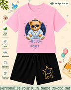 Family Boss Custom Kid's Co-ord Set Swiftsoul