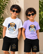 Family Boss Custom Kid's Co-ord Set Swiftsoul