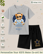 Family Boss Custom Kid's Co-ord Set Swiftsoul
