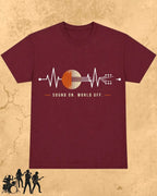 Feel The Beat Music Cotton T-Shirt Swiftsoul