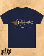 Feel The Beat Music Cotton T-Shirt Swiftsoul