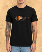 Feel The Beat Music Cotton T-Shirt Swiftsoul