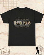 FIRST IN MY BLOODLINE Travel Cotton Tshirt Billien LLC 