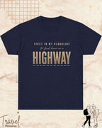 FIRST IN MY BLOODLINE Travel Cotton Tshirt Billien LLC 
