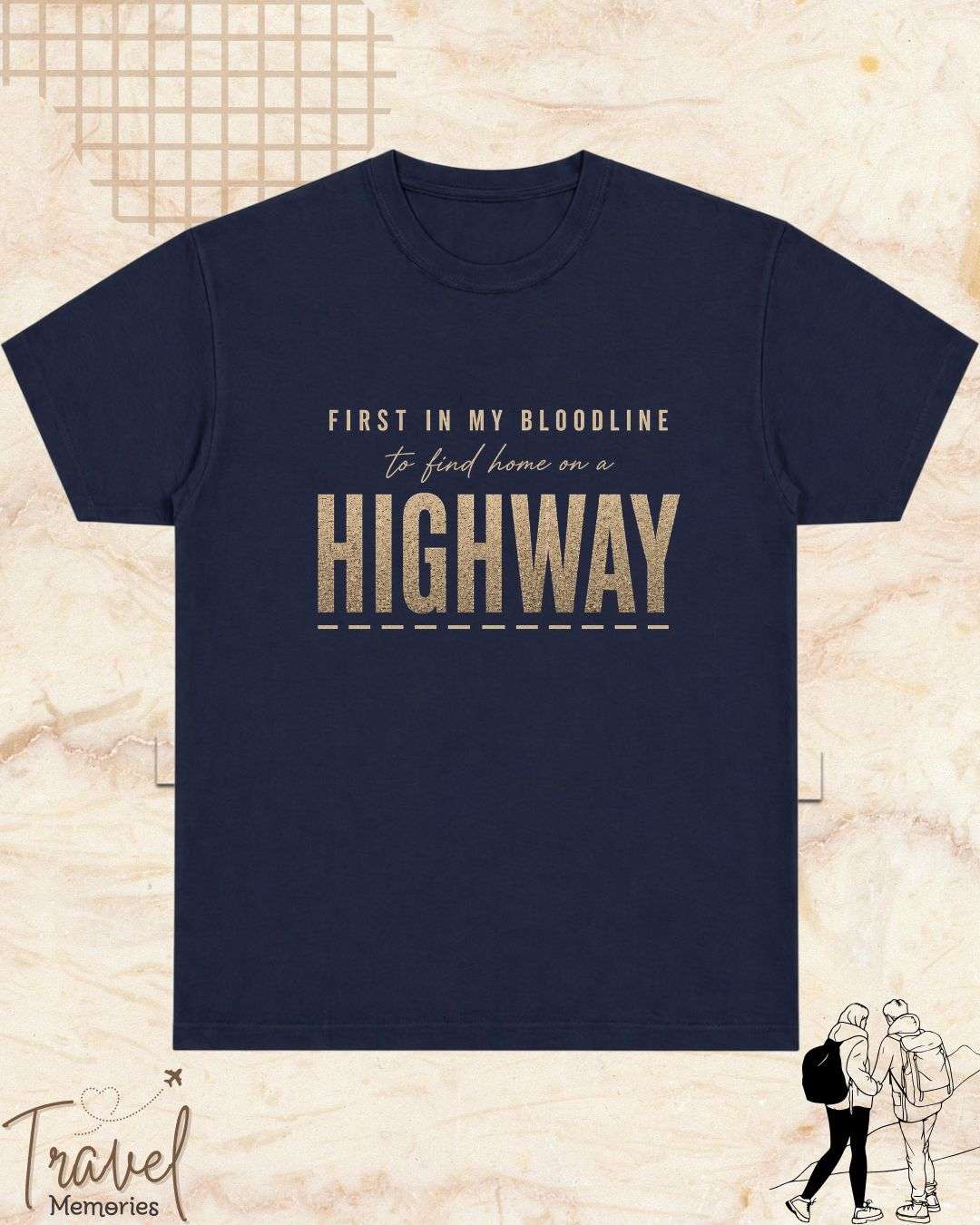 FIRST IN MY BLOODLINE Travel Cotton Tshirt Billien LLC 