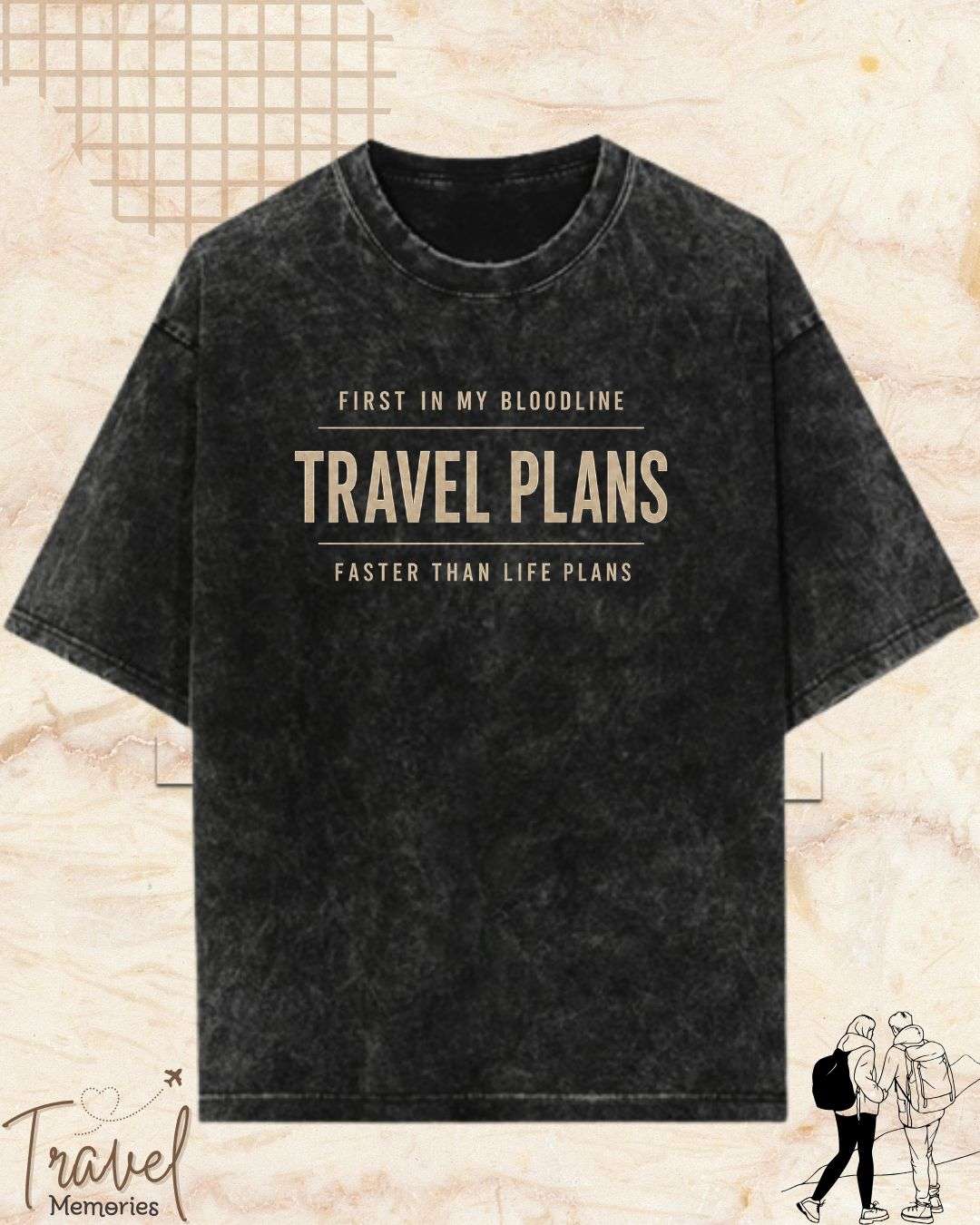 FIRST IN MY BLOODLINE Travel Cotton Tshirt Billien LLC 