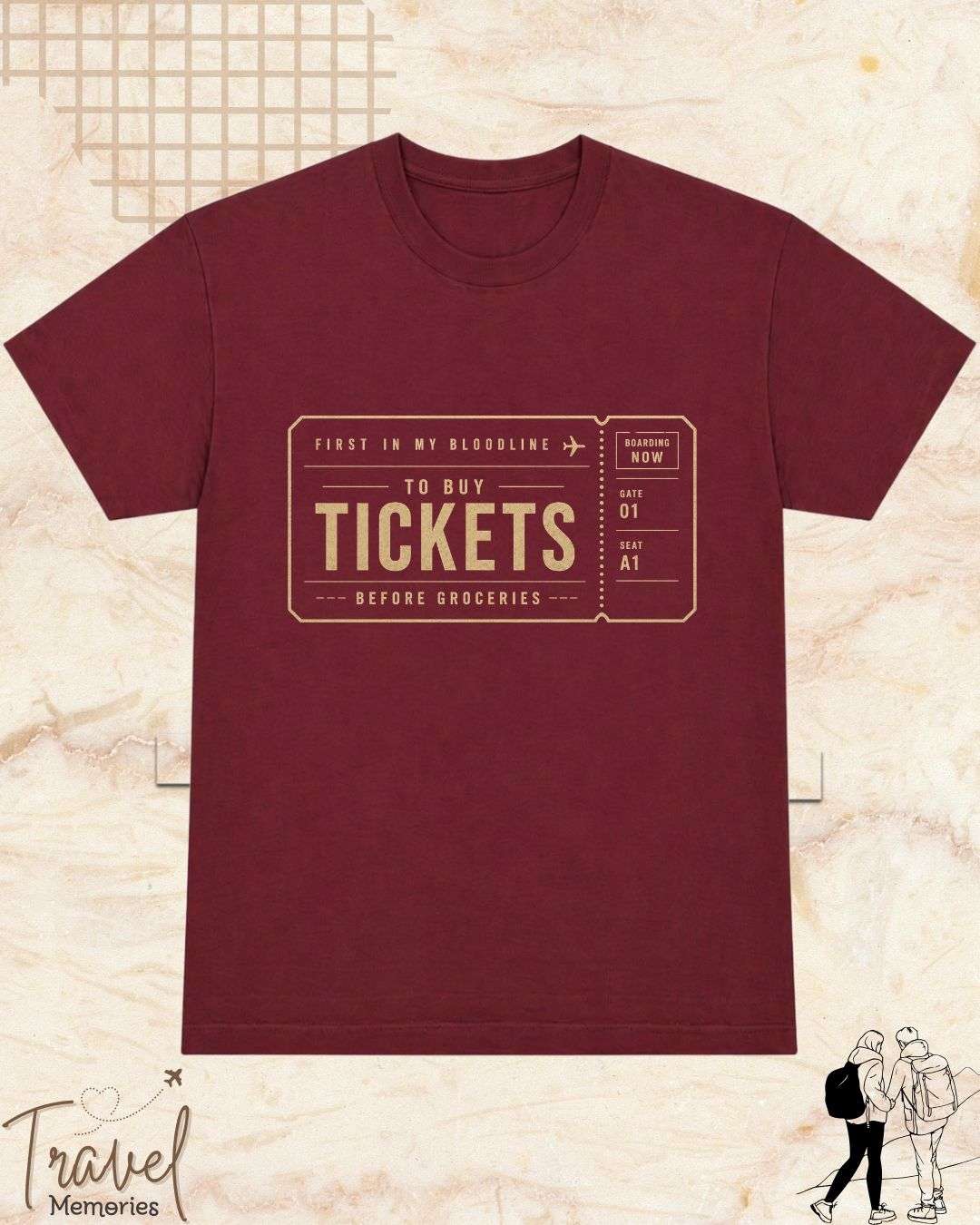FIRST IN MY BLOODLINE Travel Cotton Tshirt Billien LLC 
