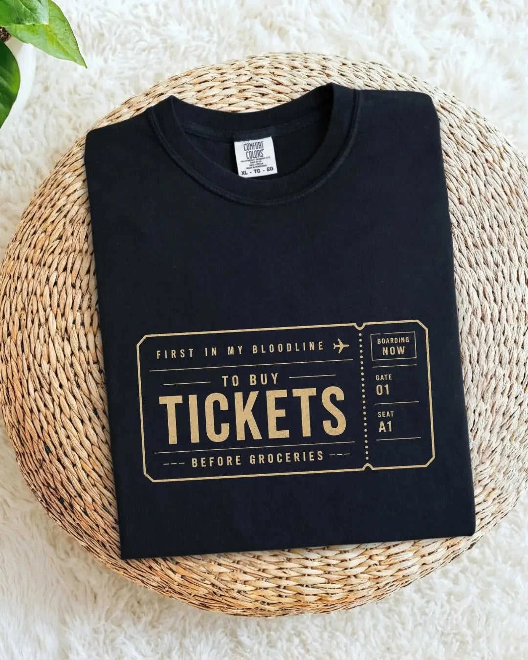 FIRST IN MY BLOODLINE Travel Cotton Tshirt Swiftsoul