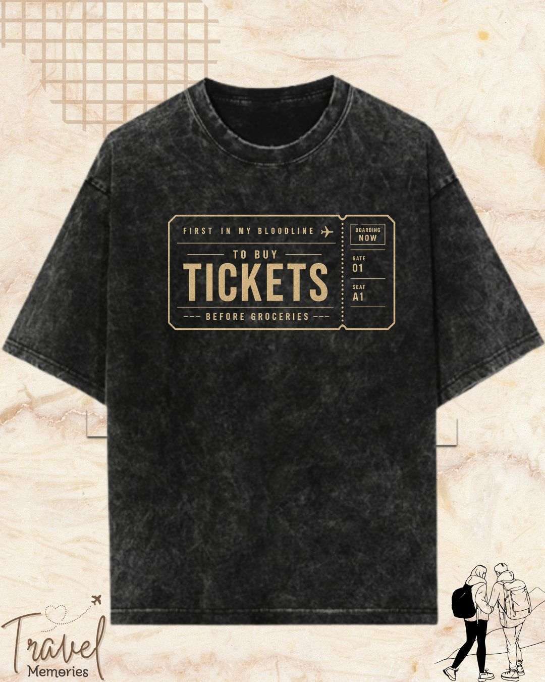 FIRST IN MY BLOODLINE Travel Cotton Tshirt