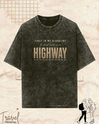 FIRST IN MY BLOODLINE Travel Cotton Tshirt Swiftsoul 