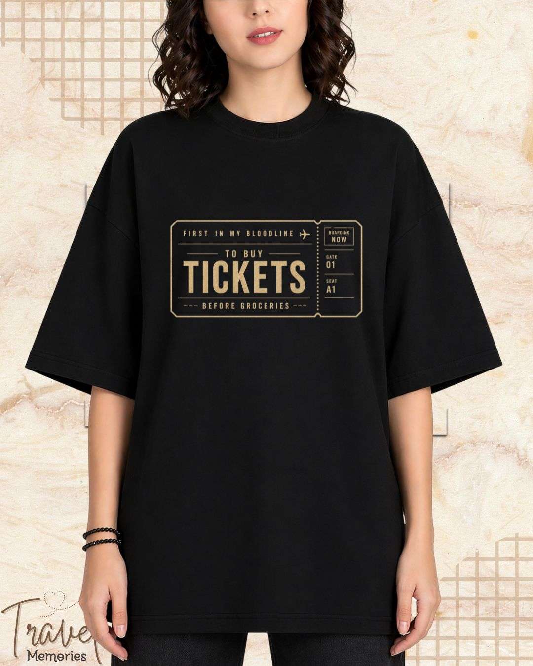 FIRST IN MY BLOODLINE Travel Cotton Tshirt Swiftsoul 