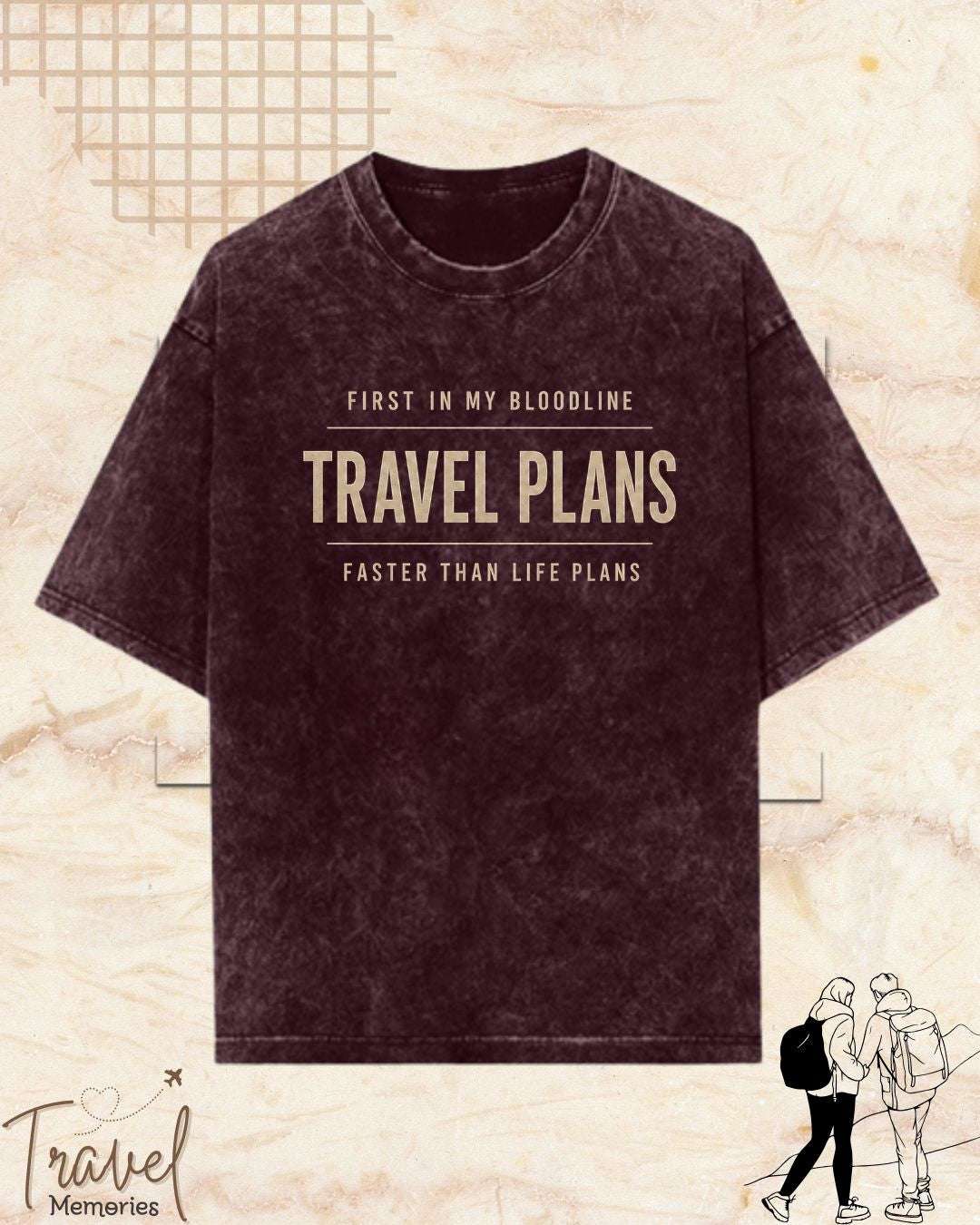 FIRST IN MY BLOODLINE Travel Cotton Tshirt Swiftsoul 